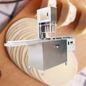 Food Industry Dumpling Wrapper Making Machinery Wonton Skin Sheet Machine For Round Or Square Dough Sheet Cutting Machine Price
