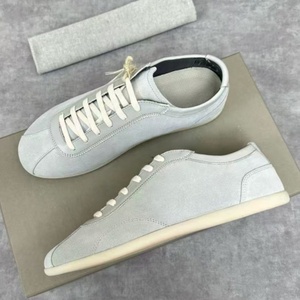 Unisex Comfortable Suede Leather Flat Casual <b>Shoes</b> Minimalist Design Stylish Walking <b>Shoes</b> High Quality Autumn Classic Footwear - Product Image 2