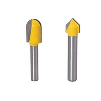 Outils de coupe en carbure Yingba 90 degrés ACM ACP fournisseur en gros en ligne mèche de routeur à rainure en V pour fraise en aluminium