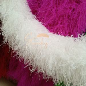 Thick <strong>Boa</strong> <strong>Ostrich</strong> 30ply <strong>Ostrich</strong> <strong>Feather</strong> <strong>Boa</strong> De Plumas Garment Accessory Costumes <strong>Feathers</strong> Festival Decoration Wedding Supplies - Product Image 1