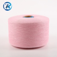 Factory Direct Ne 7s-21s Light pink Polyester/Cotton Yarn Spun Dyed Yarn High Tenacity Hand Knitting Weaving Anti-Pilling