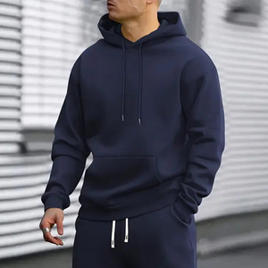 <span class=keywords><strong>Sweat</strong></span> à <span class=keywords><strong>capuche</strong></span> unisexe <span class=keywords><strong>noir</strong></span> personnalisé avec logo, design automne, ODM, 280 g/m², coton épais, décontracté, surdimensionné, doublé, lourd - Product Image 5