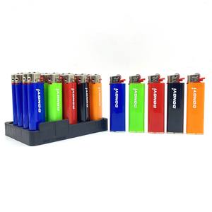 Encendedores de cigarrillos de gas de plástico eléctrico de marca BAIDA J26 Encendedores de fábrica - Product Image 3