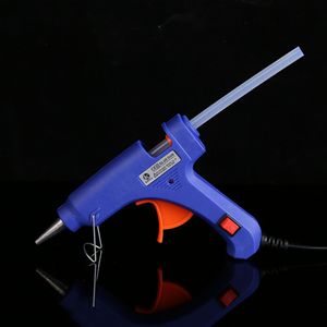 Pistola de Pegamento de Fusión en Caliente, Barras de Pegamento, 20 W, Temperatura Ajustable, Cuerpo de Plástico, Boquilla de Aluminio de 7 mm/11 mm, Pistola de Pegamento Industrial para Bricolaje - Product Image 5