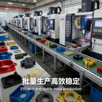 Services d'anodisation de blocs en aluminium OEM, prototypage de tôles de précision en acier inoxydable sur mesure, usinage CNC, fraisage de pièces