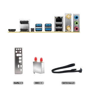 Jginyue เมนบอร์ดเกมเดสก์ท็อป<span class=keywords><strong>4000</strong></span>ใหม่ <span class=keywords><strong>DDR4</strong></span> AM4 Mini-ITX สำหรับ Series argh SATA NVMe - Product Image 3