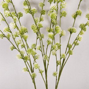 Fougère artificielle Qihao en forme d'asperge, 100 cm, 200 cm, pour décorations intérieures de mariage, plante verte en plastique souple, ornement végétal - Product Image 2