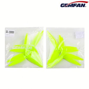 Hélice GEMFAN 3 pales 7040/9045/1050/1170 en fibre de verre et nylon noir brillant de 177,8 mm, efficace pour drones agricoles et modèles RC - Product Image 5
