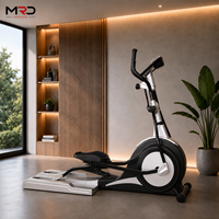 Appareil elliptique MRD Cross Trainer, équipement de fitness cardio, cadre en acier Q235, pédale TPR, machine d'exercice pour la maison