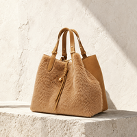 Sac à main de luxe en cuir véritable personnalisé d'usine en de veau pour femmes poignée supérieure sacs à main de mode vintage