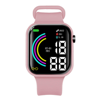 Jam Tangan Digital LED Laris 2025 Pria Wanita Jam Elektronik Fashion Olahraga untuk Anak-anak Grosir Pabrik