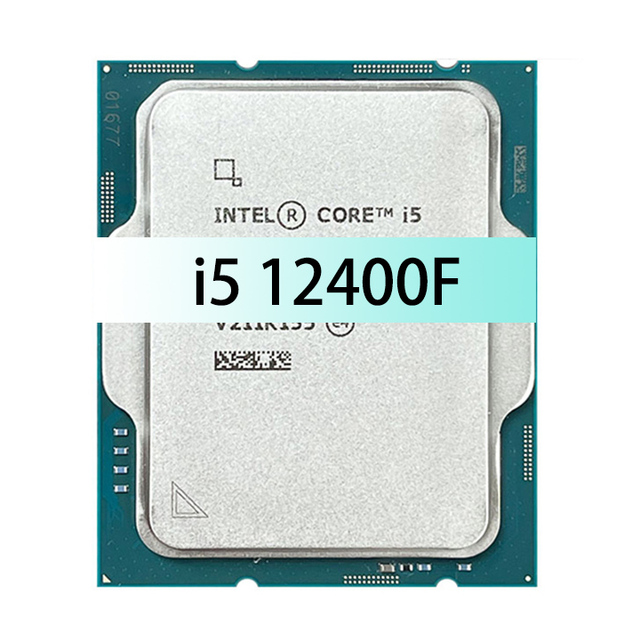 For Intel Core I5-12400F I5 12400F 2.5 GHz 6-Core 12-Thread Processor 10NM L3=18M 65W LGA 1700 New CPU No Cooler