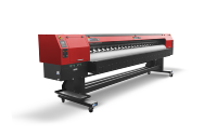 Impresora de Solventes Multifunción SIGNSTAR Directa de Fábrica de 3.2m con 4 Cabezales de Impresión Konica 1024i de 30pl para Impresión de Anuncios en Exteriores