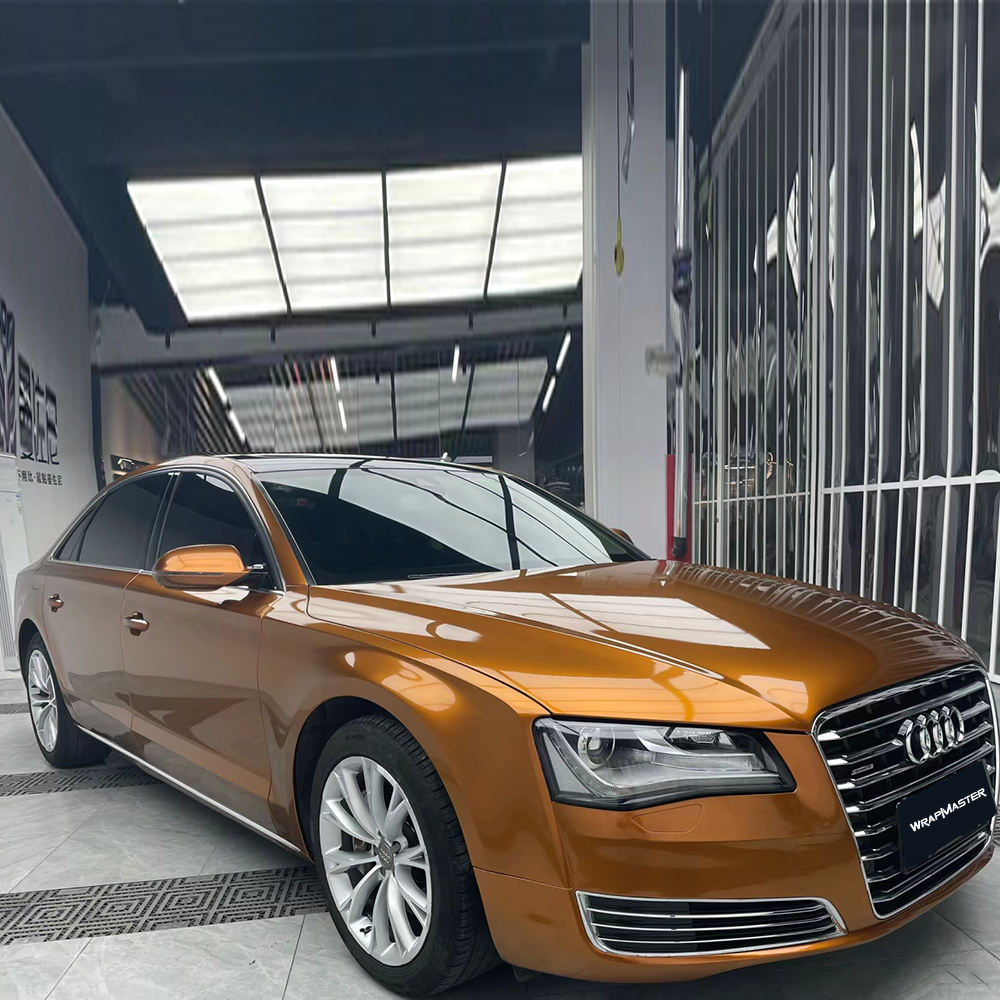 Glossy Metallic Copper