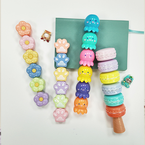 Trường Văn Phòng Phẩm Quà Tặng Khuyến Mãi Không Độc Hại Mini Xiên Dễ Thương <span class=keywords><strong>Highlighter</strong></span> Hình Dạng Khác Nhau Màu Sắc Ưa Thích Kết Hợp Trẻ Em - Product Image 1