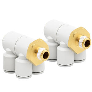 Juntas Universales de Ventilación Roscadas de Cambio Rápido KQ2ZD06 08 10 12-01 02 03AS - Product Image 3