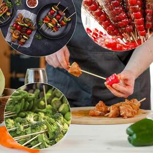 Brochettes en <span class=keywords><strong>bambou</strong></span> jetables pour la restauration et la vente au détail - Product Image 5