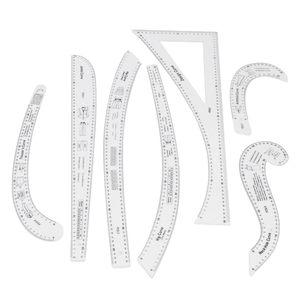 Sewing Ruler Tailor Set French Curve Sewing Ruler for Sewing <b>Beginners</b> Pattern Making on Fabric for Designers and Tailors - Product Image 1