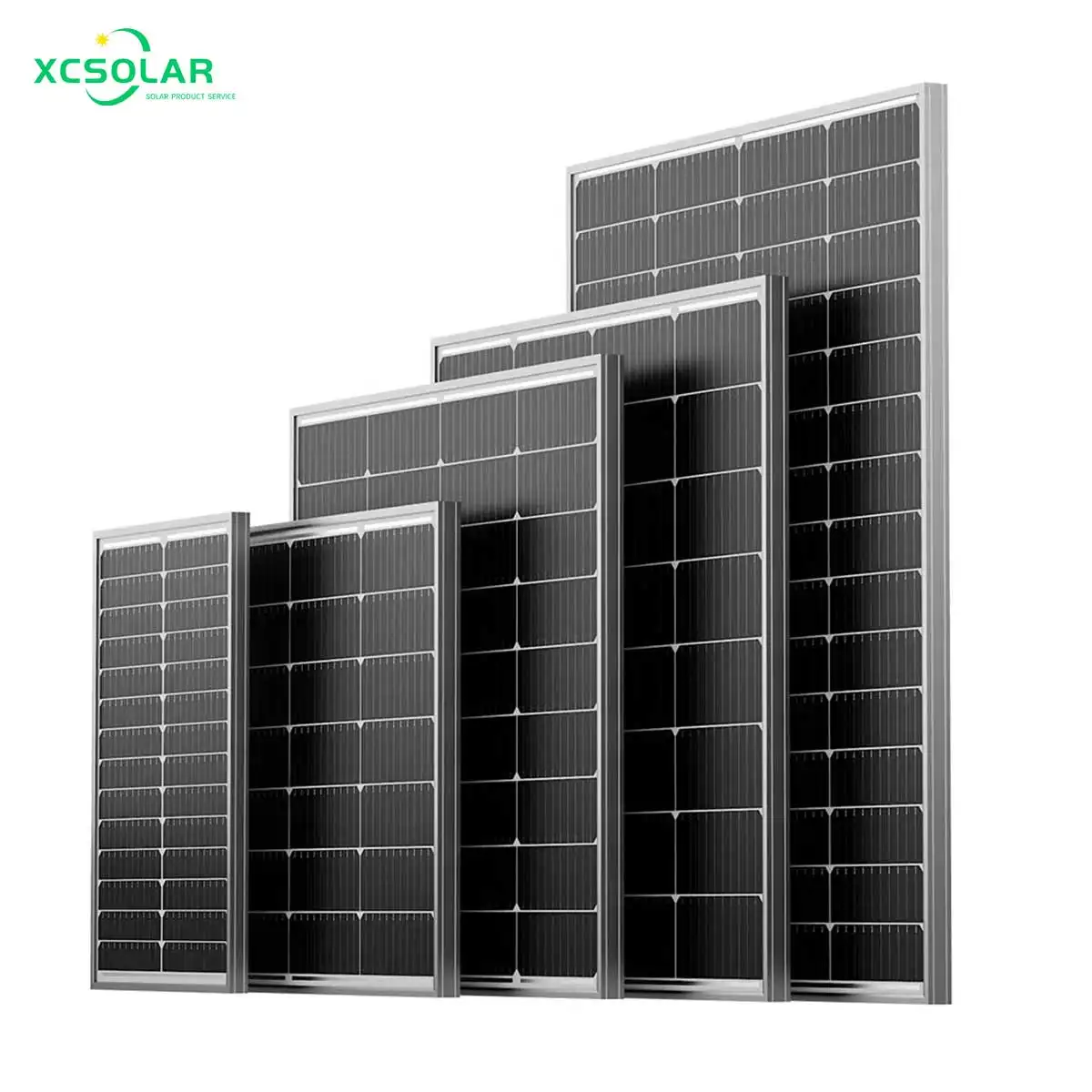 Módulo fotovoltaico para sistema doméstico, painel solar monocristalino de grau A 150W 170W 250W 350W 300W