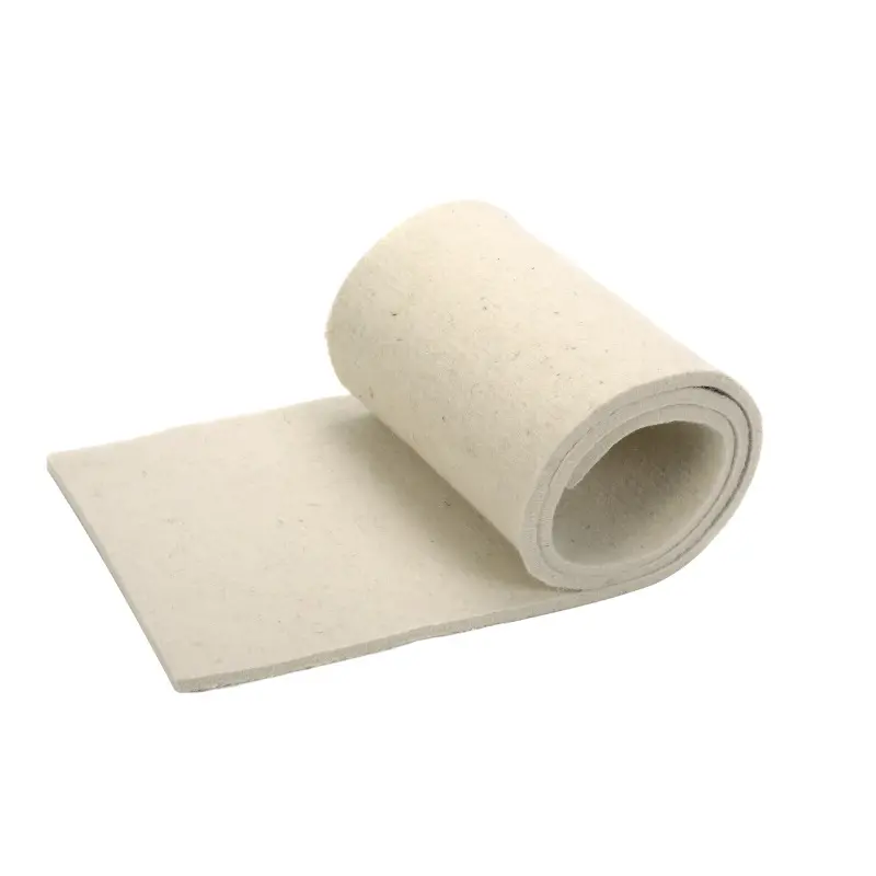 2-10Mm Naald Geponst 100% Wit En Geverfd Polyester Hard Vilt Aangepaste Kleur Voor Matras
