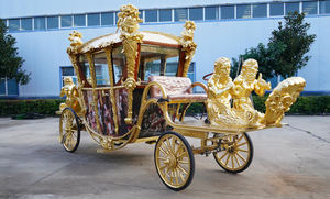 Charrette de chevaux électrique pour visites touristiques, charrette de chevaux royale pour mariage à vendre - Product Image 6
