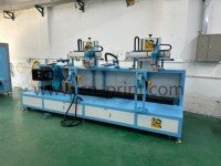Máquina de Serigrafía de Gran Formato de 2 Colores para Cajas de Plástico con Curado UV LED para Cajas de Cerveza y Contenedores Industriales