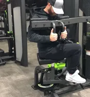 Appareil de fitness commercial pour la musculation : Machine d'exercice de rotation du torse assis et de torsion de la taille pour l'entraînement abdominal