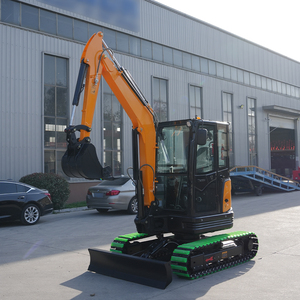 Excavator Mini Multifungsi Euro 5 3,5 Ton untuk Pekerjaan Kehutanan dan Perkotaan, Mesin Diesel Hidrolik - Product Image 3