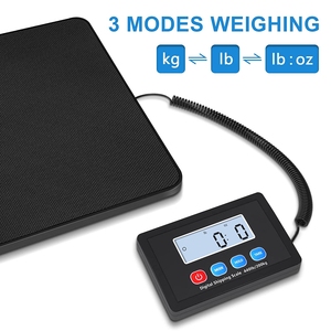 Plateforme de pesage numérique pour colis postaux, écran LCD ABS, personnalisable OEM/ODM, balance postale - Product Image 2