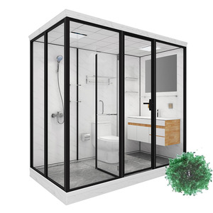 YL896-wb 2020 factory made wholesale customized hotel shower room with toilet