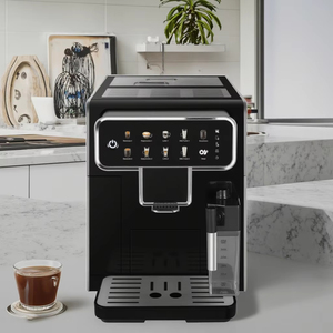 All-in-One Automatic Italian Style <b>Coffee</b> <b>Machine</b> Milk Frother Portable Latte Pulling DIY Brewer Auto-Clean Household Hotel Use - Product Image 3