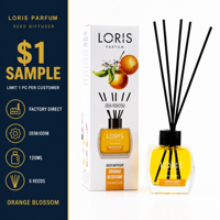 Produsen Reed Diffuser LORIS Grosir 120ml Aroma Alami Penghilang Bau untuk Rumah dan Kantor