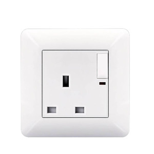 สวิตช์เปิด/ปิดผนังไฟฟ้าอเนกประสงค์มาตรฐาน EU US AU สีขาว220V 10A 2Gang - Product Image 3