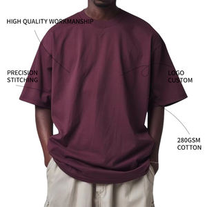 Camiseta Unisex de Algodón 100% Tejido, Corte Holgado, Estilo Vintage, Ecológica, Cuello Redondo, Alta Calidad, Personalizable con Impresión, Venta al Por Mayor - Product Image 2