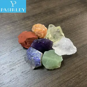 Pasirley Wholesale Natural Crystal Rough Stone Raw Gemstone Mineral Irregular Reiki Chakra Healing Stones For Jewelry Making