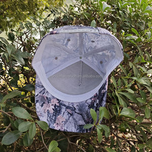 Бейсболки с индивидуальным камуфляжным принтом и вышитым логотипом, 5-панельные кепки OTTO <span class=keywords><strong>Camo</strong></span> Trucker, кепки-фреймы - Product Image 5