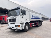 Camion-citerne à eau Shacman F2000 F3000 20000 litres, neuf, 6x4 roues motrices pour la construction en Algérie