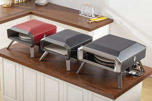 <span class=keywords><strong>Horno</strong></span> de <span class=keywords><strong>Pizza</strong></span> a <span class=keywords><strong>Gas</strong></span> Giratorio Automático de 16 Pulgadas para Uso en Exteriores - Product Image 6