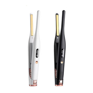 Schnur loser Haar glätter mit LED-Display Lockens tab für Barthaar Tragbarer Haar glätter für Damen - Product Image 2