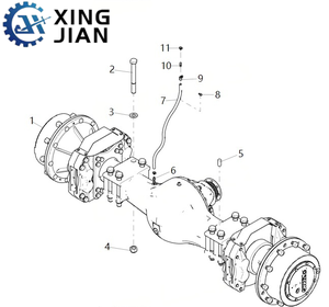 Aksesori cincin roda gigi planet usang untuk <span class=keywords><strong>Lonking</strong></span> 833AL <span class=keywords><strong>Wheel</strong></span> <span class=keywords><strong>Loader</strong></span>. Rasio gigi adalah 50:57 - Product Image 2