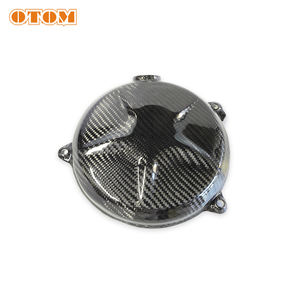OTOM 2024-2025 Couvercle d'embrayage en fibre de carbone pour motocyclette <span class=keywords><strong>EC</strong></span> ECF MC MCF EX EXF 250 300 350 450 pour <span class=keywords><strong>GASGAS</strong></span> - Product Image 3