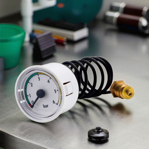 Chinese leveranciers bieden miniatuur capillair manometers aan met een 1,5 inch wijzerplaat, 0-6 bar bereik, kunststof behuizing en koperlegering aansluiting. - Product Image 3