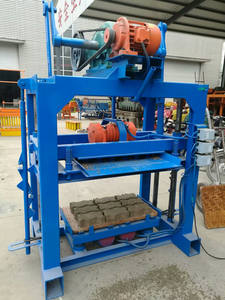 Machine Pour Fabricage De Brique Manuel QTJ4-40 Kleine Betonnen Baksteen Maken Machine Trillingsmotor - Product Image 5