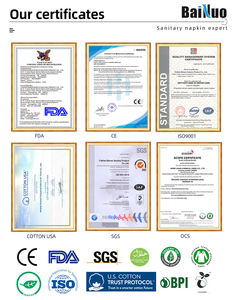 Venta al por Mayor de Fábrica de Toallas Sanitarias 100% Algodón Orgánico Natural Disponibles para Personalización OEM - Product Image 5