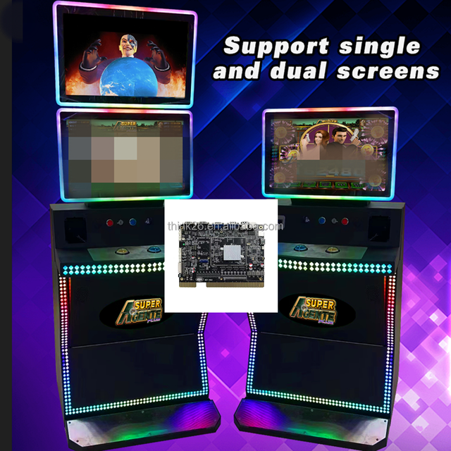 In Stock Customizable Spanish Super Agent 007 HET PCB Skill Game Board with Us Plug for Dual Screen Gaming Cabinet