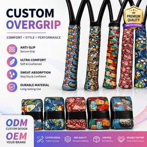 Cinta Antideslizante para Raqueta de Tenis, Cinta de Agarre de PU Mate para Bádminton, Cinta Absorbente de Sudor para <span class=keywords><strong>Padel</strong></span>, Pickleball y Otros Deportes de Raqueta - Product Image 1