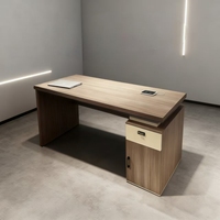 Bureau de direction moderne pour personnel de bureau, prix de gros abordable, avec design modulaire en bois pour mobilier de bureau à domicile
