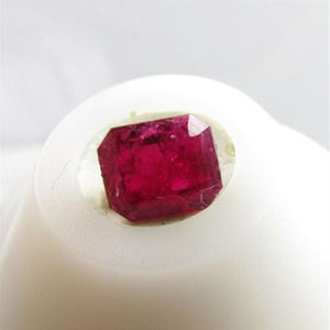 Inusual joyería de piedra preciosa roja Esmeralda 1.03ct SI claridad Natural rojo Beryl Bixbite de piedras preciosas sueltas - Product Image 5