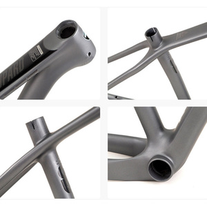 Vélo de montagne à cadre rigide en fibre de carbone 29 pouces, 12 vitesses, frein à disque hydraulique, fourche en aluminium avec verrouillage, VTT pour hommes, cadre en fibre de carbone - Product Image 4