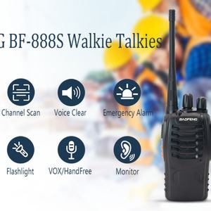 Walkie Talkie Portátil Baofeng 888s 6 en 1 de Alta Calidad, 6 Meses de Garantía, Auricular IPX-1, Compatible con Hoteles, Fabricado en Fujian, China, Tipo GMRS, 5 km - Product Image 2